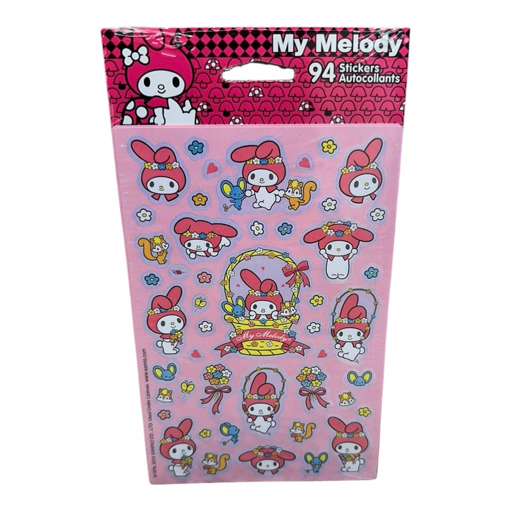 New 2010 stickety-doo-da My Melody by Sanrio Easter stickers